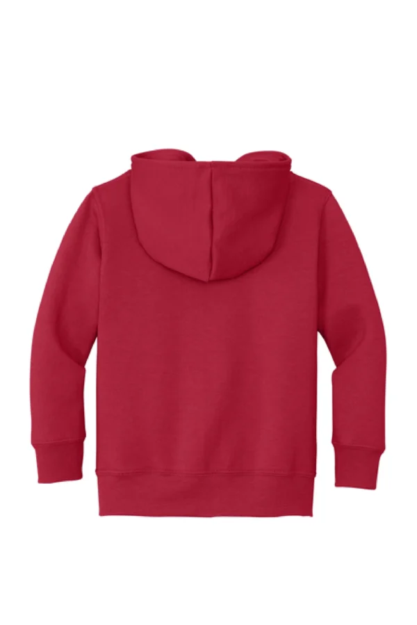 Port & Co™ Toddler Core Fleece Full-Zip Hooded Sweatshirt - Image 2